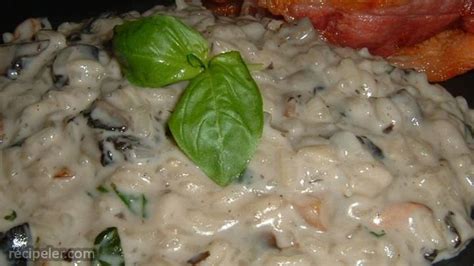 Creamy Mushroom Risotto