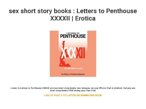 Sex Short Story Books Letters To Penthouse Xxxxii Erotica