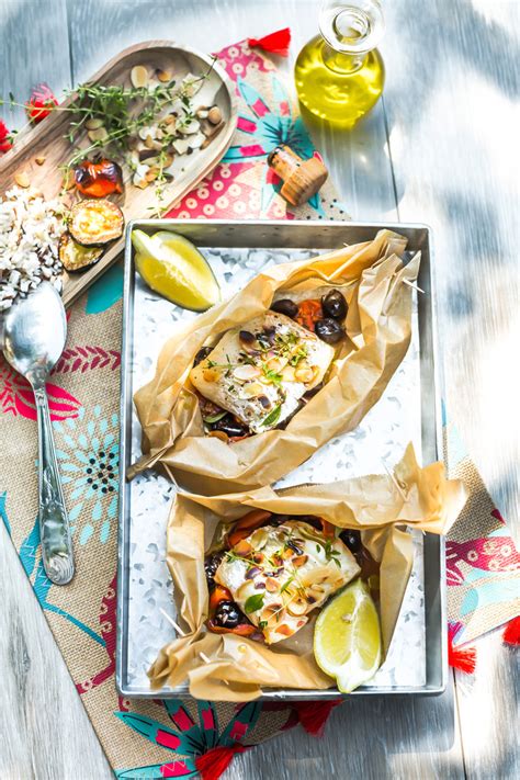 Papillote De Cabillaud Tomates Et Olives Recette Cuisine