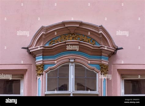 Detail Of The Historic Oriel Adlerstr 16 Nuremberg Middle Franconia