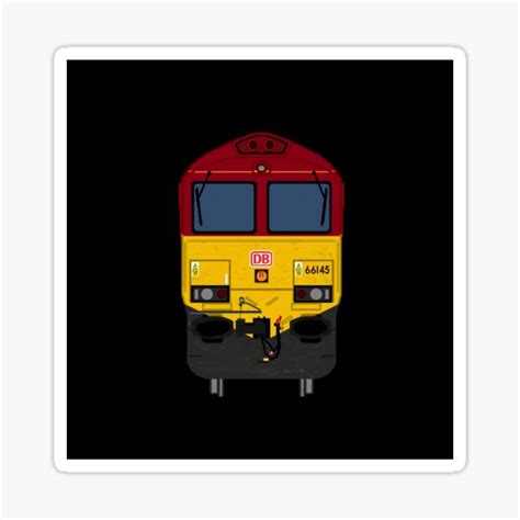 Class 66 Locomotive Sticker For Sale By Craigmatthews Redbubble