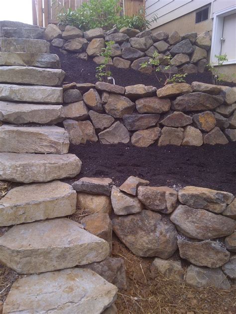 20 The Best Building Stone Retaining Walls Ideas In 2020 Sloped Backyard Rock Retaining Wall