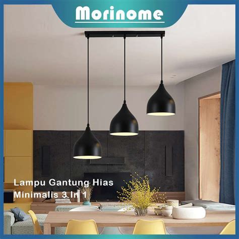 Promo Lampu Gantung Hias Minimalis Meja Makan Ruang Tamu Modern Tangga