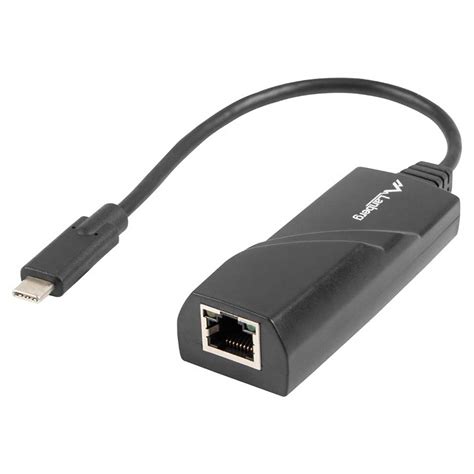 Lanberg C Ble Adaptateur Usb C M Le Vers Rj Femelle Gbps Cm