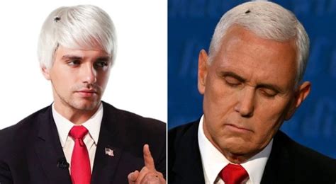 PHOTO Mike Pence's Fly From VP Debate Halloween Costume