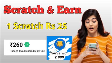 New Scratch Earning Apps Real Scratch Card Earning Apps Scratch