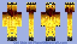 King Blaze Minecraft Skin