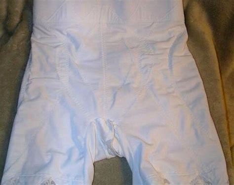 Vintage Sears Roebuck Hi Waist Cuffed Firm Control Long Leg Girdle