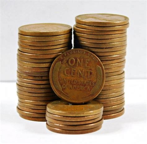 Roll of (50) 1955-D Lincoln Wheat Pennies (Brilliant Condition) | Property Room