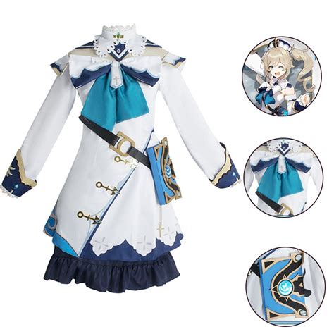 Genshin Barbara Cosplay Costume