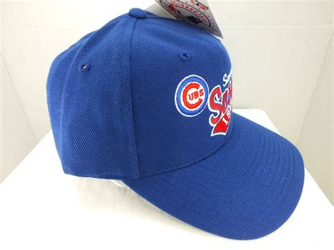 Sammy Sosa Chicago Cubs Cap Wool Snapback 90s Vintage Embroidered