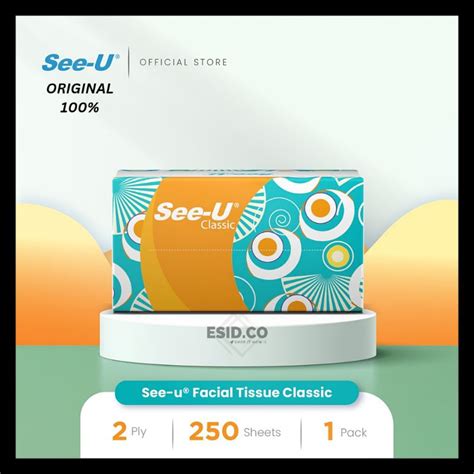 Jual See U Facial Tissue Classic 250 S Tisu Wajah See U See U 250