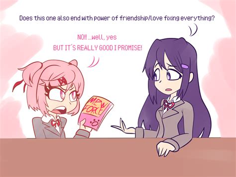 Yuri And Natsuki Bonding Cuz My Heart Needed It And Maybe Your Too