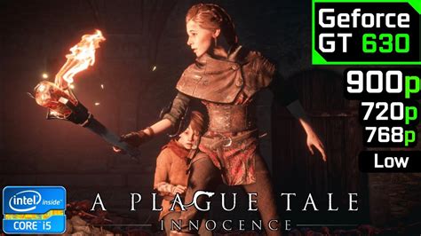 A Plague Tale Innocence Nvidia Geforce Gt I P P