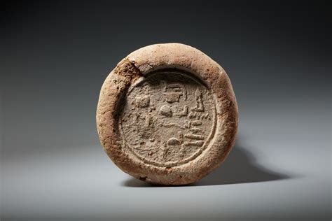 Funerary Cone Of The Royal Herald Intef New Kingdom The