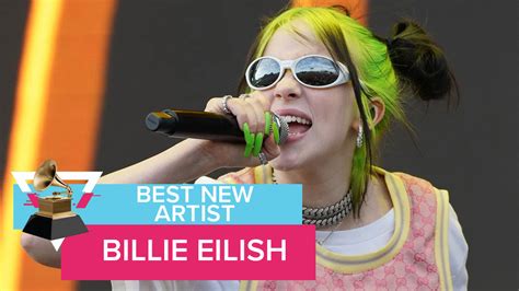 Grammys 2020 Billie Eilish Wins Best New Artist Award