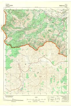 Topografska Karta Kosovo Akovica