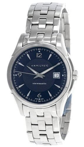 HAMILTON Jazzmaster Viewmatic 40MM AUTO Blue Dial Men S Watch H32515145