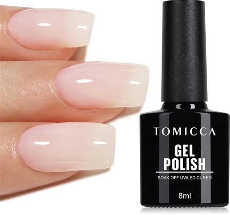 Tomicca Vernis Semi Permanent Blanc Laiteux Ml Vernis Semi Permanent