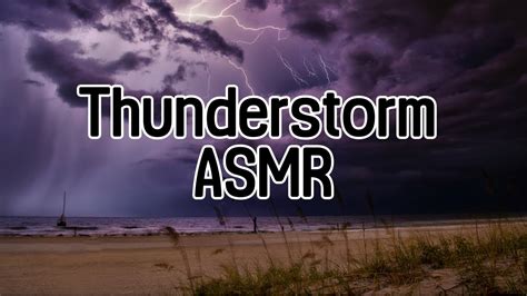 Thunderstorm Asmr Youtube