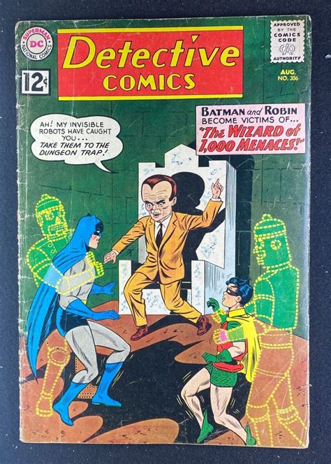 Detective Comics 1937 306 GD VG 3 0 Sheldon Moldoff Robin Batman