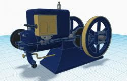 model hit and miss engine plans 【 STLFinder