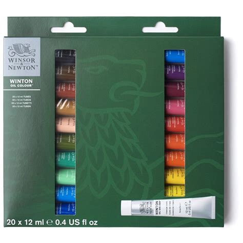 Winsor Newton Winton Oil Colour Set 20x12ml