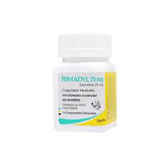 Rimadyl 25 Mg 14 Tabletas Vet Blanco