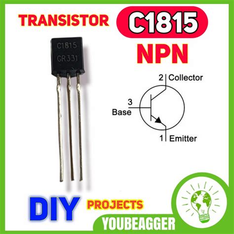 C1815 Transistor Pinout, Equivalent, Uses, Features, 41% OFF