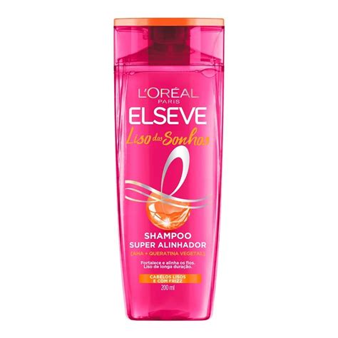 Liso Dos Sonhos Da L'oréal - Shampoo L'Oréal Liso dos Sonhos 200ml | Efeito Liquid Hair