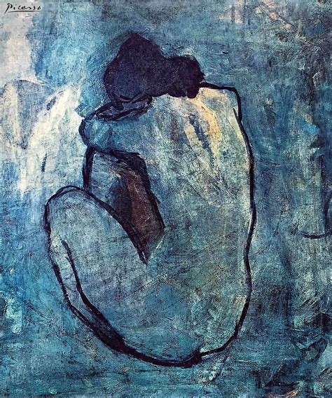 Art Reproductions Blue Nude 1902 By Pablo Picasso Inspired By 1881