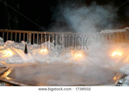 Night Hot Tub Image & Photo (Free Trial) | Bigstock