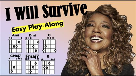 I Will Survive Gloria Gaynor Moving Chord Chart Youtube