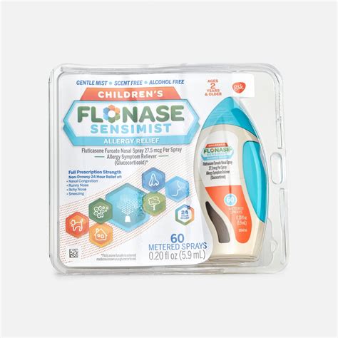 Fsa Eligible Childrens Flonase Sensimist Allergy Relief 60 Sprays