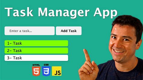 Build A Simple Task Management App With Html Css And Javascript