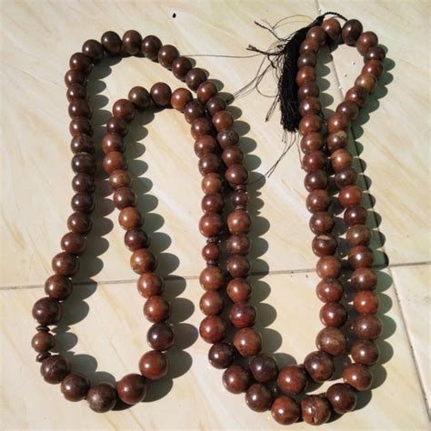 KAYU Japamala Tasbih Contents 108 Agatis Agarwood King Of Jumbo Wood