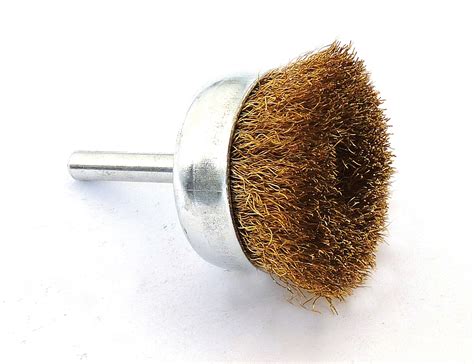 Brosse Perceuse Ronde Laiton Mm