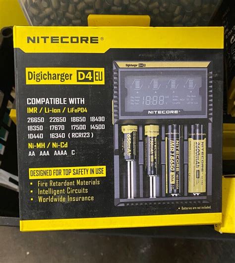 Nitecore Digicharger D Universal Battery Charger Li Ion Ni Mh Ni Cd