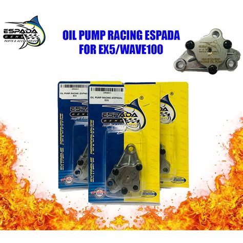 Oil Pump Racing Espada King Drag For Ex Wave Shopee Malaysia