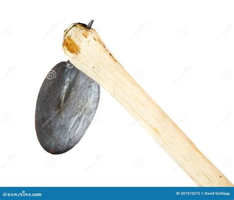 Primitive African Hand Hoe Stock Image Image Of Natural 207573375