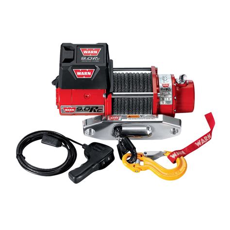 Warn 90rc 9000 Lbs Competition Electric Winch 71550 The Home Depot