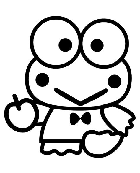 Coloriage Keroppi Imprimer Sur Coloriageenfant