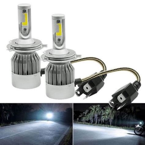 White ABS Plastic C6 LED Headlight 36 W Dual Beam, 2HP at Rs 200/piece ...