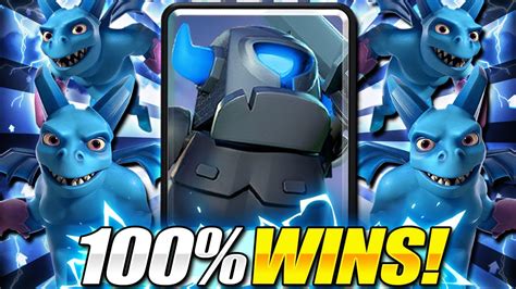 Undefeated Deck 1 Mini Pekka Deck To Push Trophies In Clash Royale Youtube