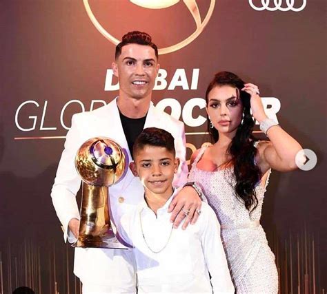 ronaldo turns   family wins  player   year award