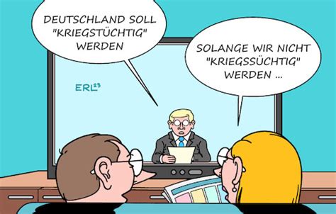 Krieg Von Erl Politik Cartoon Toonpool