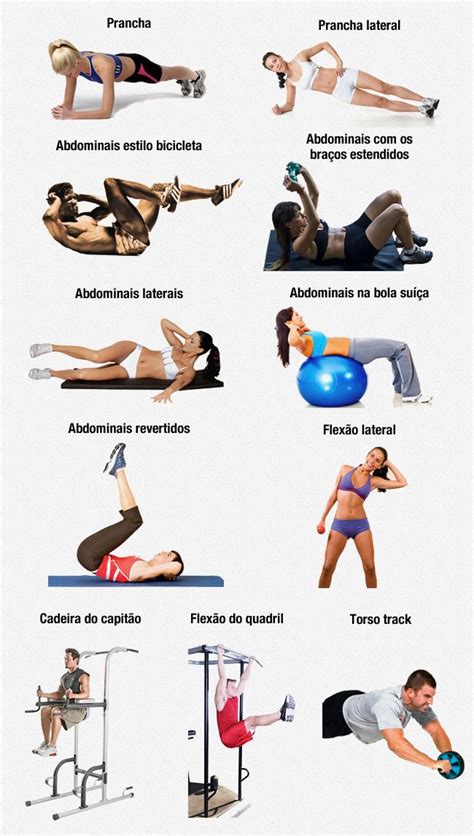 Quais Os Melhores Exerc Cios Para Treinar Abdominais Treino Para