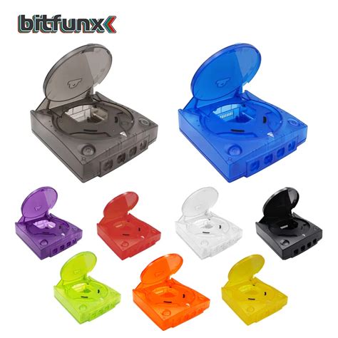 Bitfunx Replacement Plastic Shell Translucent Case For SEGA Dreamcast