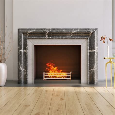 Newport Custom Marble Fireplace Mantel CCS Stone Inc