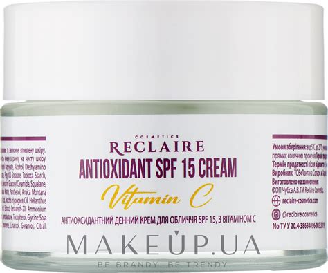 Reclaire Antioxidant Spf Cream